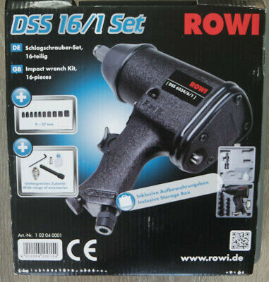 ROWI Druckluft-schlagschrauber-set 16/1 16-tlg. online kaufen | eBay