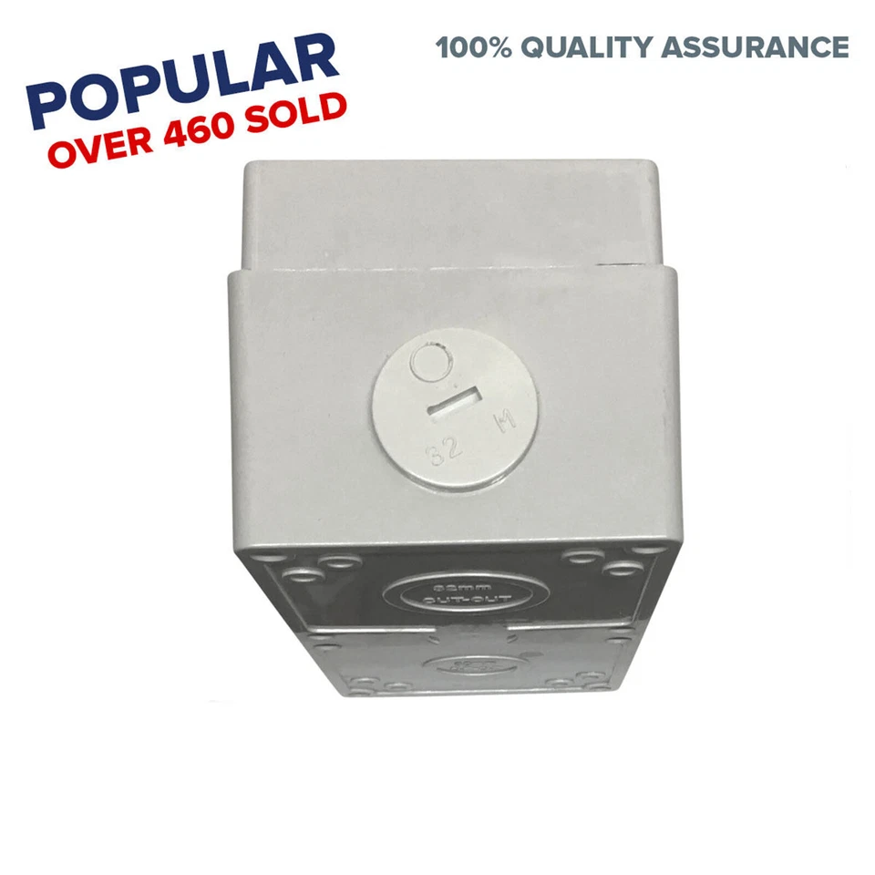 3 Phase 5 Pin 20A Amp Switched Socket Combination Outlet IP66 Weatherproof Combo - Image 3 of 4