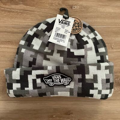 帽子 Vans Camouflage Pattern Beanie NWT Vans Digital Camouflage Beanie | eBay