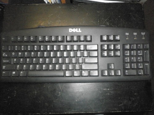 Lot 2 Dell computer pc keyboard RT7D20 SK-8110 PS2 connection - Picture 5 of 6