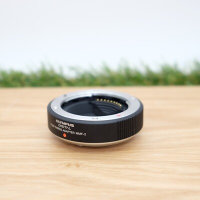 Olympus MMF-2 Four Thirds Mount Micro Adapter 4/3 Body Black Japan