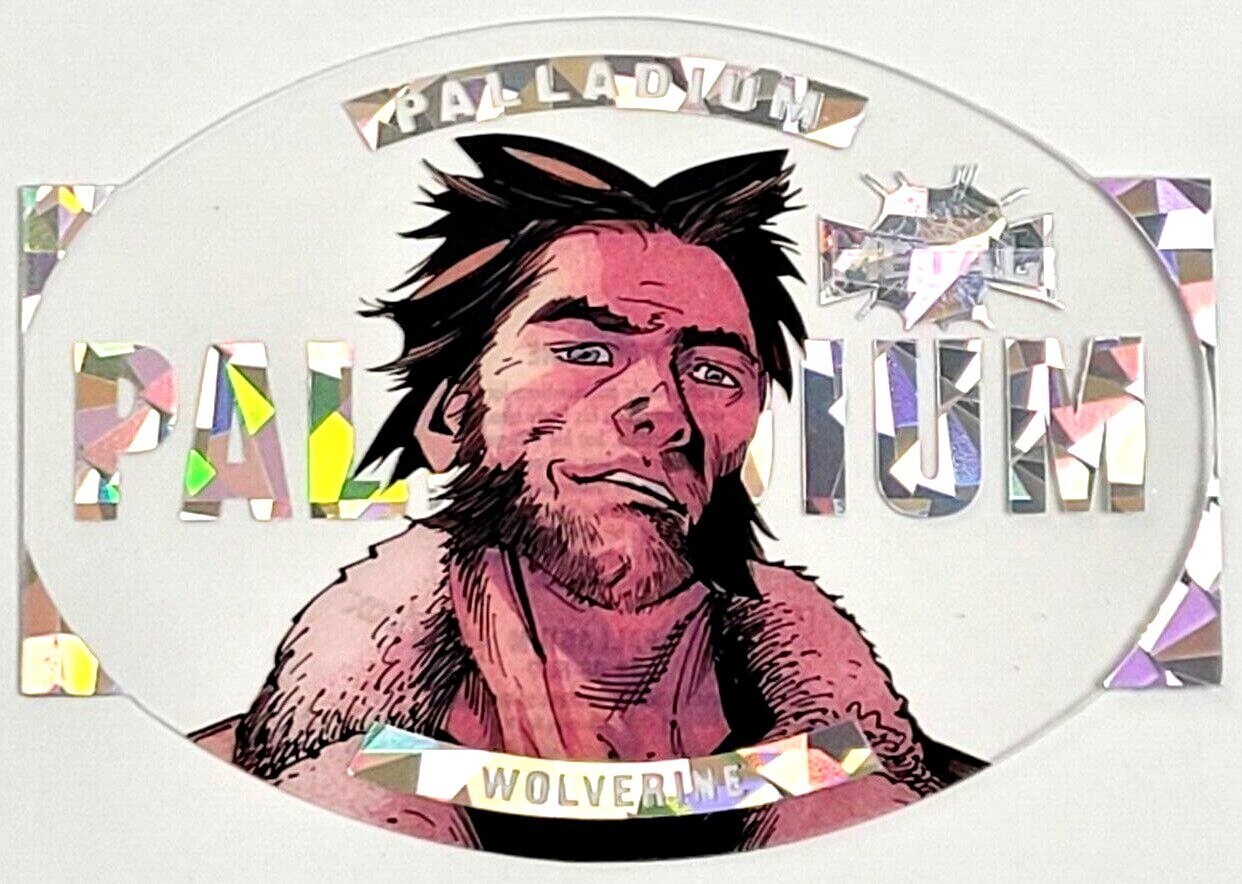 2022 UPPER DECK MARVEL METAL UNIVERSE SPIDER-MAN - WOLVERINE PALLADIUM #49