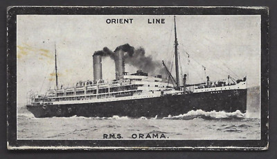 SINGLETON & COLE - ORIENT LINE (5 PORTS) - RMS ORAMA