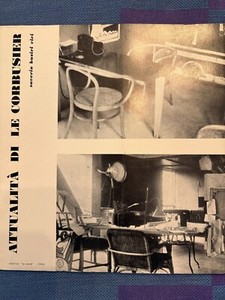 Collectible rare Le Corbusier catalog from Italian exhibit excellent condition