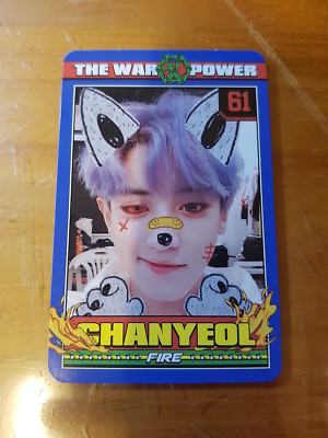 EXO 4th Album Repackage Power Chanyeol Type-A Photo Card Official