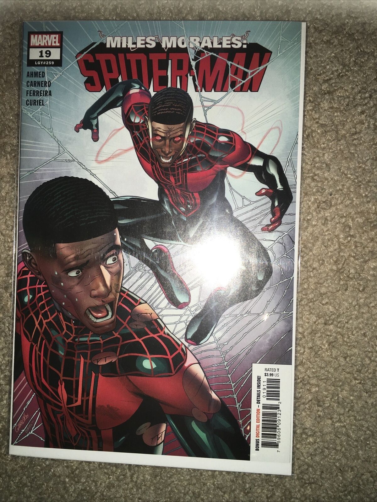 Miles Morales Spider-Man #19 (Marvel 2020) Evil Miles Clone