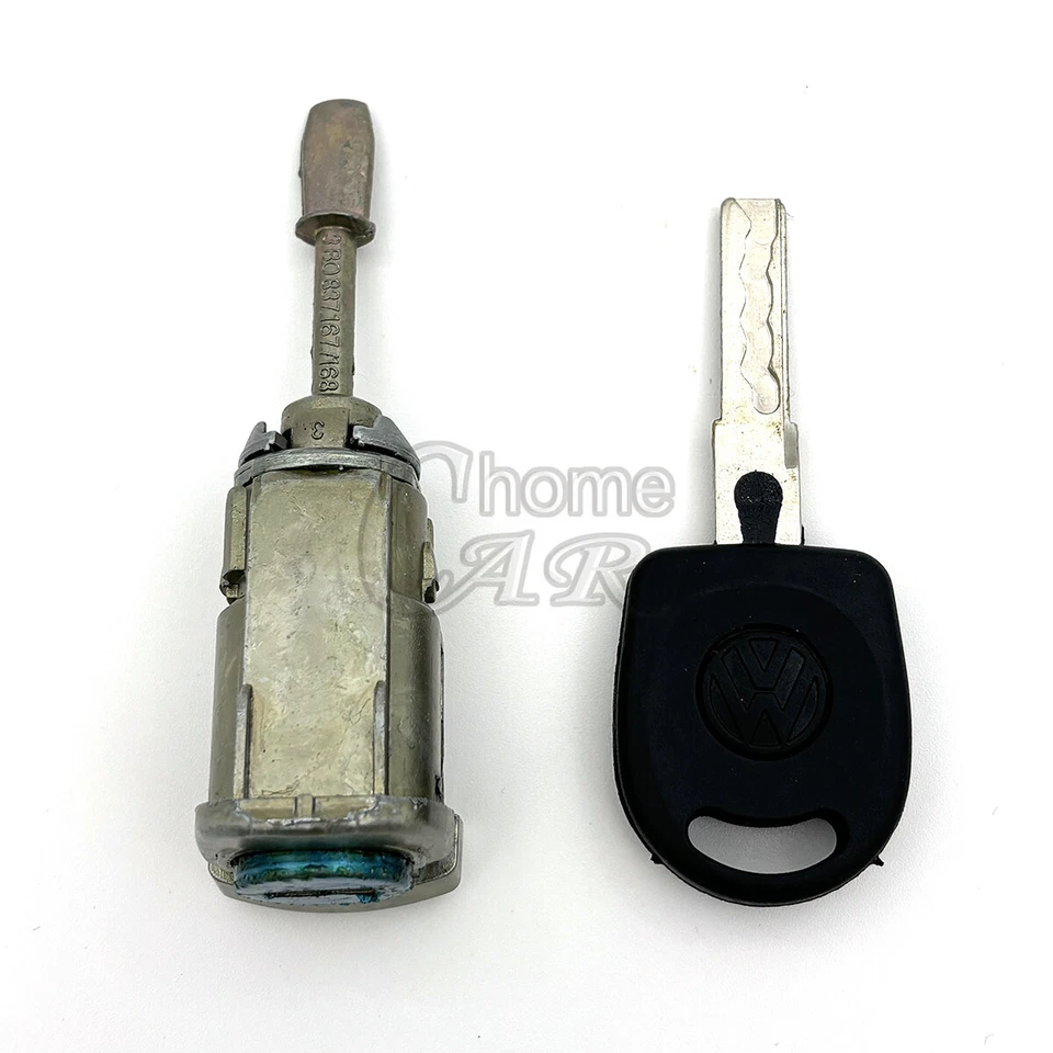 3B0837167 Cerradura puerta delantera izquierda llave cilindro para VW Volkswagen Passat 1997-2005 Foto 3 de 4