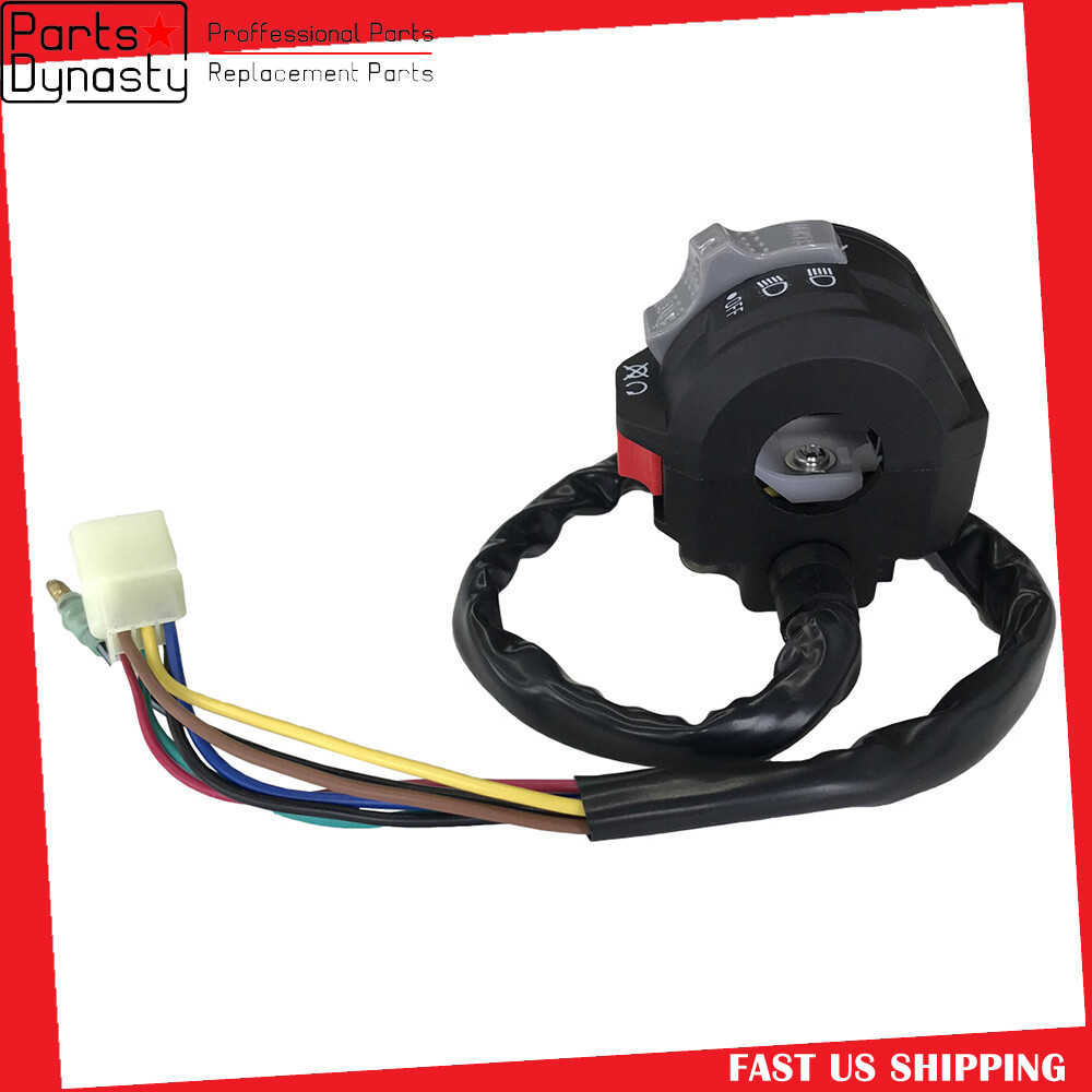 Left Handlebar Switch Start Run Off Headlight For Yamaha Warrior - Foto 3