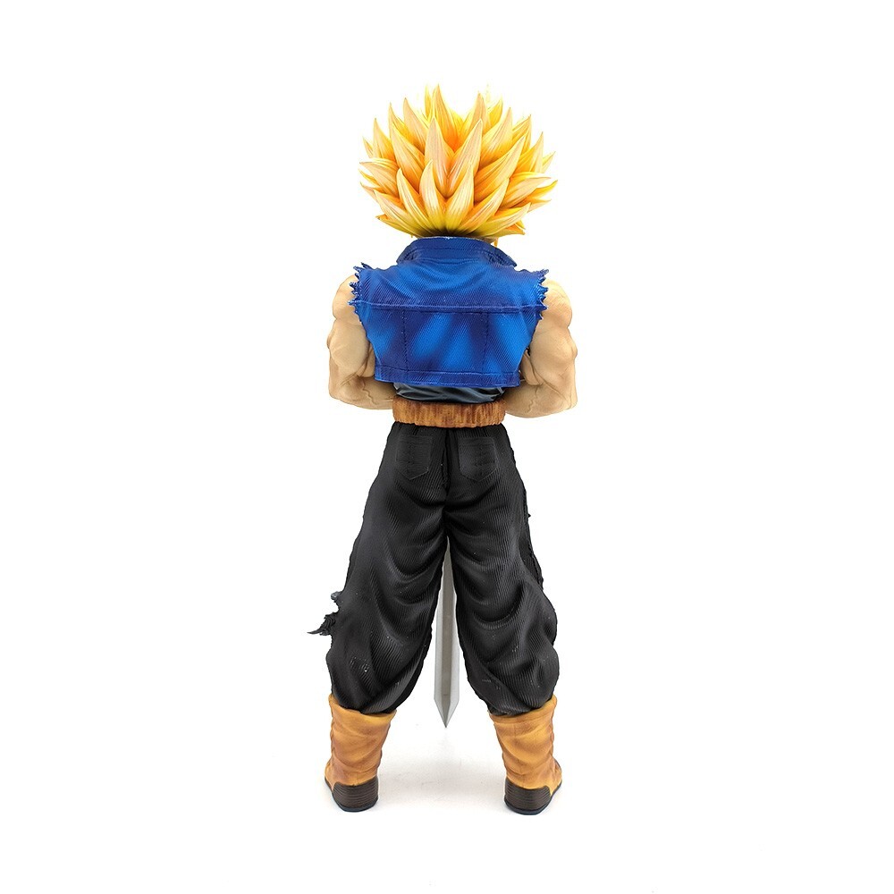 9.84'' Dragon Ball Z Super Saiyan Trunks Figure Model Statue