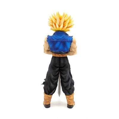 トイガン 2D Dragon Ball Trunks Model, 29cm 9.84'' Dragon Ball Z Super Saiyan Trunks Figure Model Statue