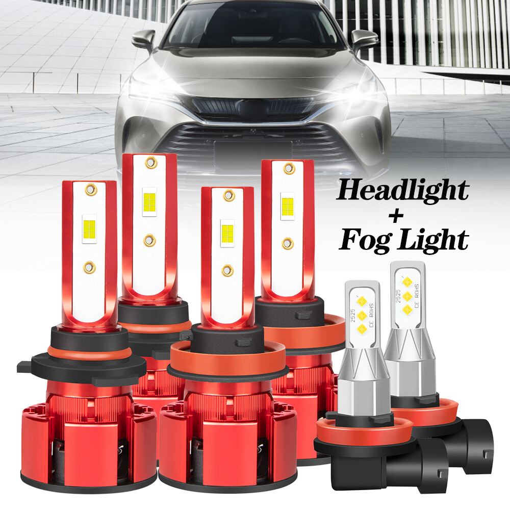 LED Headlight & Fog Light Kit For Toyota Venza 2009-2016 – Super Bright & Plug & Play