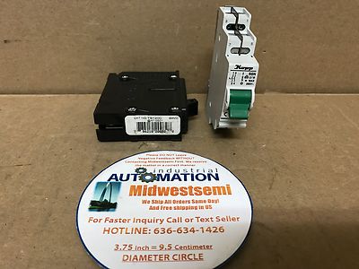 NEW LOT OF 2 T&B TB120C CIRCUIT BREAKER 20AMP + KOPP RSN 2/16 16AX 250V MODULER 