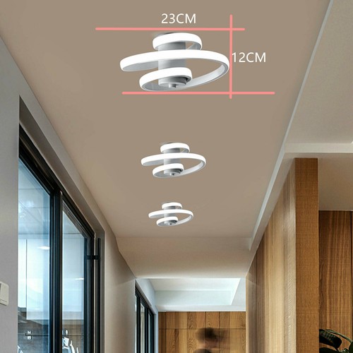 Acrylic Modern Ceiling Light LED Chandelier Flush Mount Fit Living Room Bedroom - Picture 11 of 23
