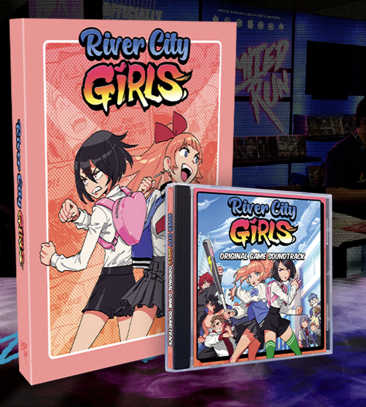River City Girls Soundtrack CD Retro Box Edition--Brand New | eBay