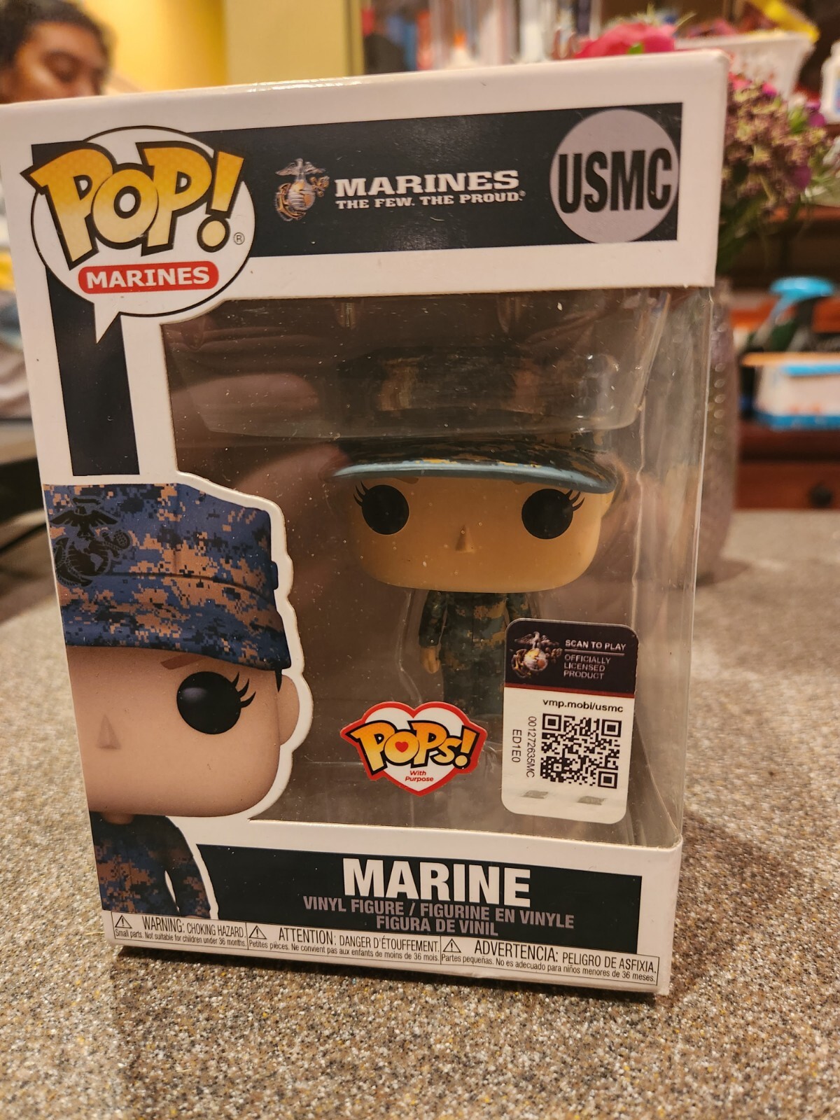 Funko Pop - Usmc Marines The Few The Proud Marine Military Honor Integrity - New