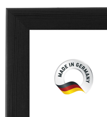 NiRa-TOP Cadre Photo en Bois 80 x 100 cm - Pin Noir - | avec verre acrylique | Cadres pour