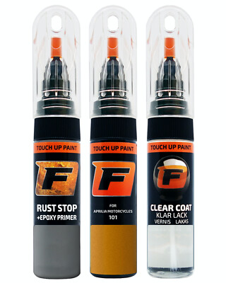 für APRILIA MOTORRAD 101 GIALLO LACKSTIFT Reparatur Set Autolack Kratzer
