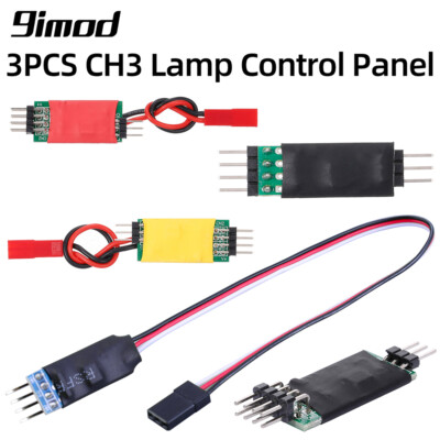 3CH LED Light Control Switch Lamp Controller Module for TRX4 SCX10 Redcat Rc4wd