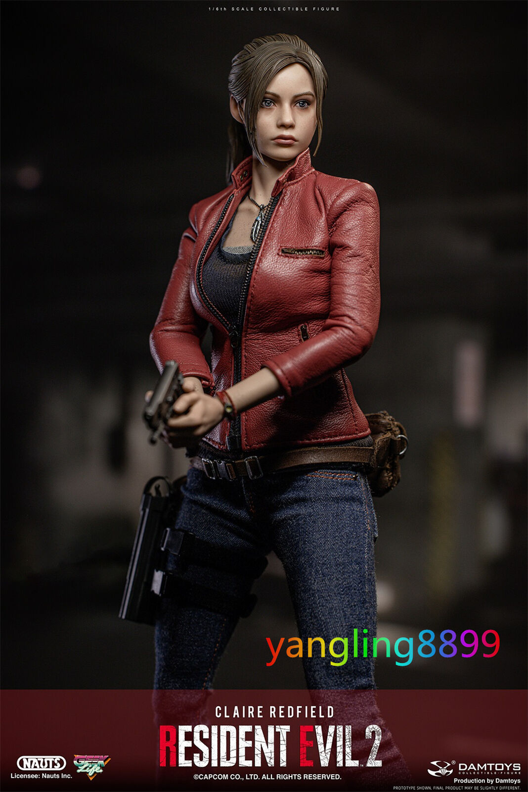 Conheça a modelo de Claire Redfield em Resident Evil 2 Remake