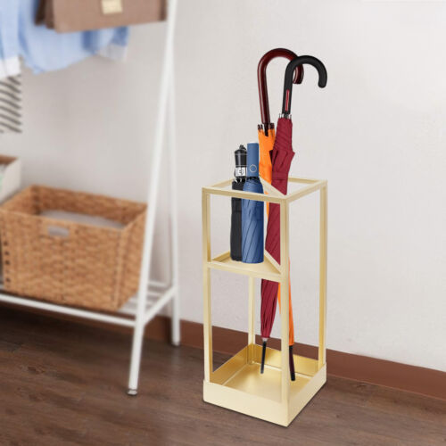 Golden Metal Umbrella Holder Indoor Umbrella Rack Home Storage Umbrella Stand