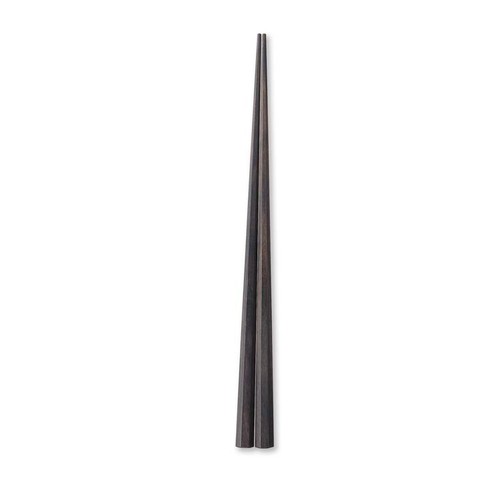 MARUNAO: Deluxe Model Eight-sided Chopsticks Ebony 235mm HTB8001 - Picture 4 of 4