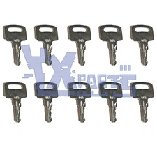 10pcs 455 Ignition Key Fits Genie Terex Snorkel Skyjack Scissors Boom Lifts&More