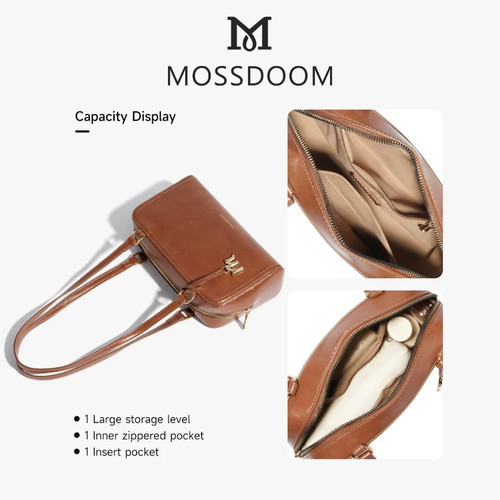 MOSSDOOM Reyna Shoulder Bag with Charm - Pastel Colors - Picture 2 of 17