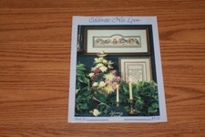 Celebrate His Love Book Pattern Cross Stitch Stoney Creek 30 Religious Jesus God