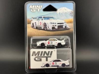 Mini GT Nissan LB-ER34 Super Silhouette ATHLETE/COLLET #1059 1/64