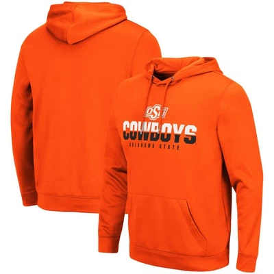 Men's Colosseum Orange Oklahoma State Cowboys Lantern Pullover Hoodie - Image 1 of 3