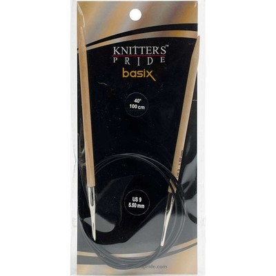 Basix Fixed Circular Needles 40 Size 9/5.5mm