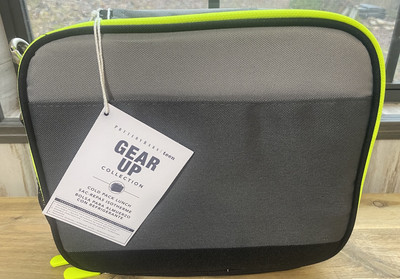 POTTERY BARN TEEN GEAR UP COLD PACK LUNCH BOX ~ Grey