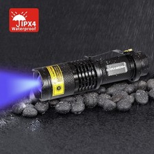 Urine Detector for Dog/Cat Black Light UV Flashlight Blacklight 12 LED /Pet Urin