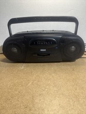 RCA Boom Box AM/FM Stereo Cassette Player Recorder RP-7710 Vintage