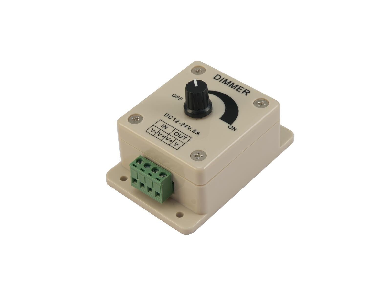Eurolite Dimmer LED 12-24V - Kit 3 Controller per Illuminazione Soft