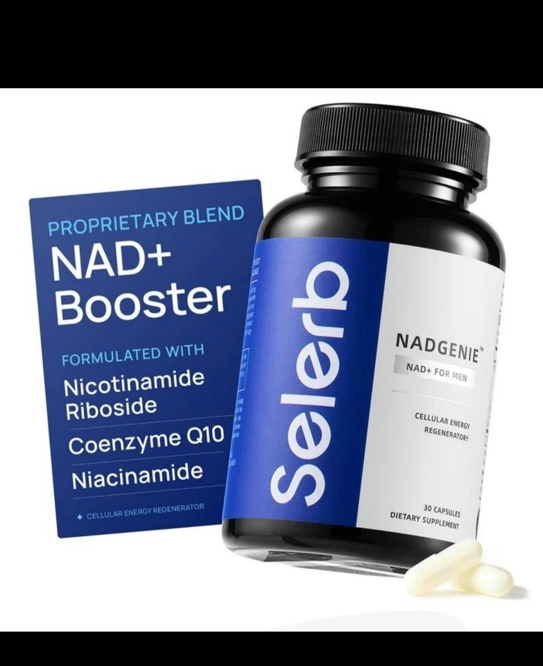 New Version NAD+ for Men – NAD GENIE 30 Capsules