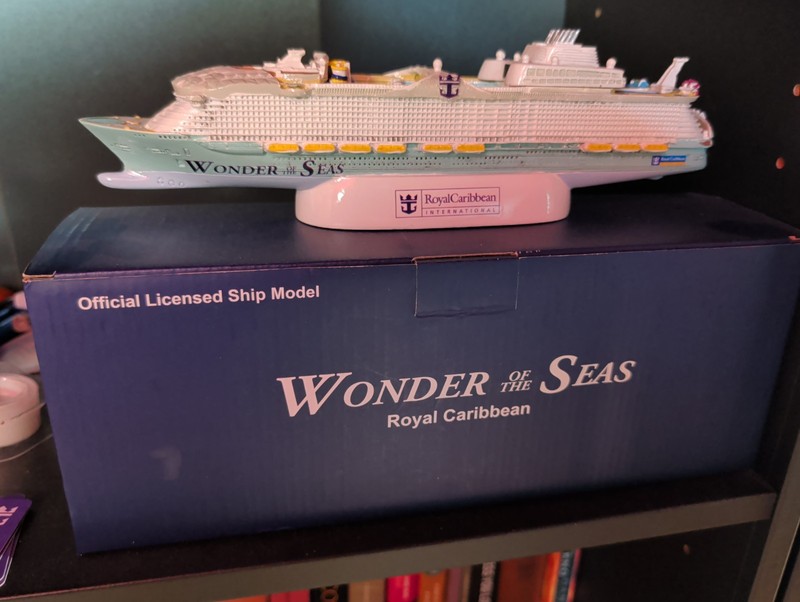 Royal Caribbean Wonder Of The Seas Official Ship Model