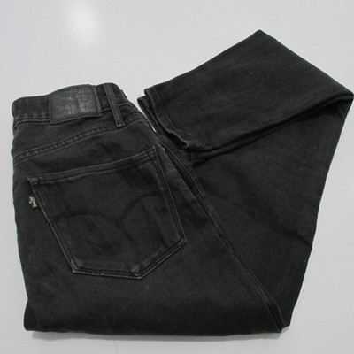 Levis 721 Damen High Rise Skinny Super Skinny Schwarz W26 / L29 UK 8 SKU Y03999