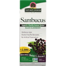 Nature'S Answer Sambucus Black Elderberry 12000Mg 4 Oz Dietary Supplement