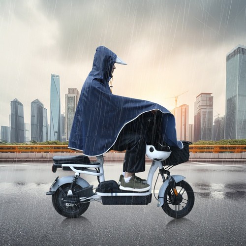 Regenponcho Damen Fahrrad Fahrrad-Regenmantel Reisen Rading -Regenjacke - Bild 7 von 11