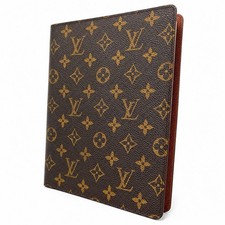 Louis Vuitton Agenda GM Monogram Canvas Planner Cover Bureau Desk Diary