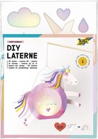 folia Laternen-Bastelset Sweet Rainbow