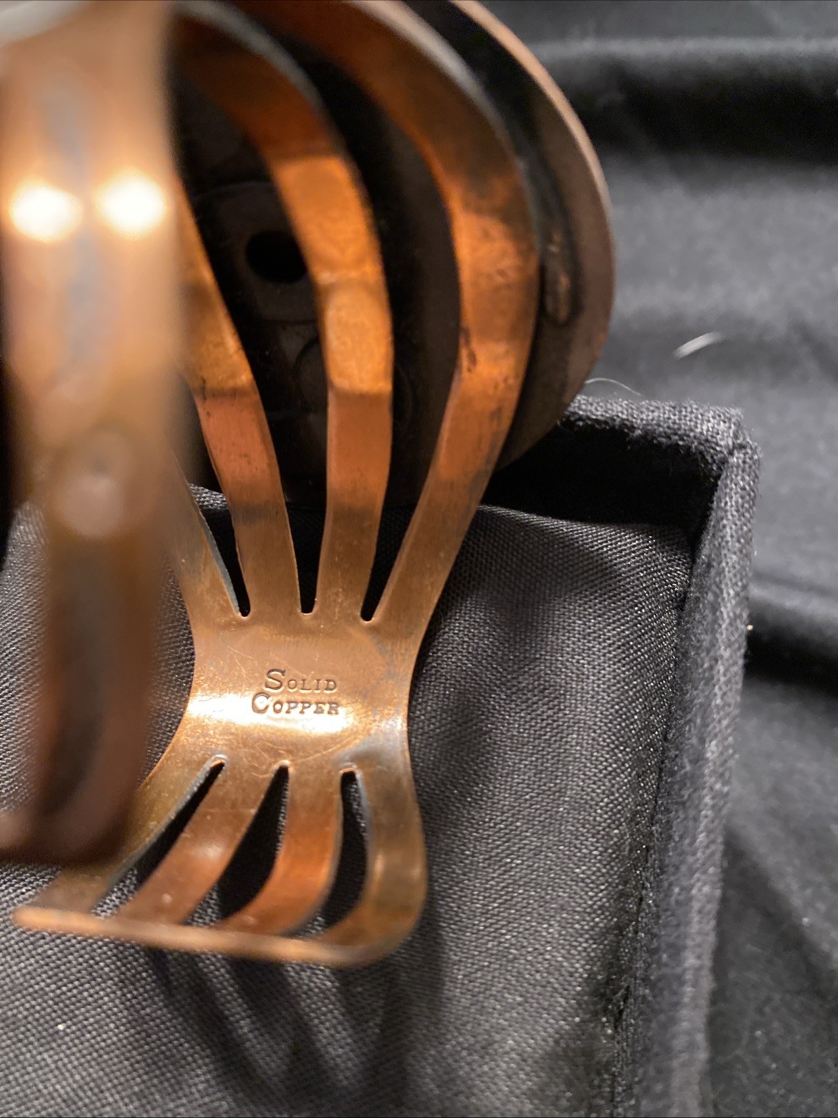 Solid Copper Cuff Bracelet With Southwestern Desi… - image 5