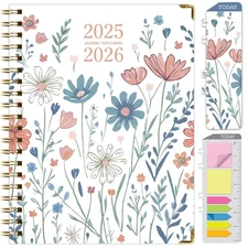 HARDCOVER Academic Year 2025-2026 Planner: (June 2025 Through July 2026) 8.5"...