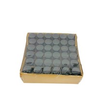 36 Pack Clear Glass Vials with Black Screw Caps Lab Sample Jars IP90 2857-72