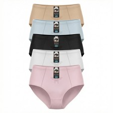 10er Pack Damen Slip Taillenslip soft Hüftslip Unterhose Pants Unterwäsche Slips