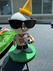 Jack In The Box Mini Soccer World Cup Bobblehead Rare Vintage Jack White Jersey