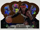Allen Iverson 2017-18 Panini Crown Royale Bronze Refractor 54/99 Atomic