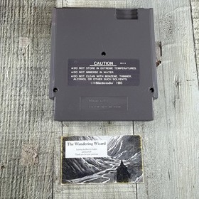 Vintage 1989 Nintendo NES ARKISTA'S RING GAME BOX No Manual Good Condition