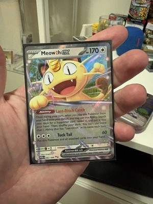 Meowth ex 062/088 -NM/M- Double Rare - Perfect Order - Pokemon tcg